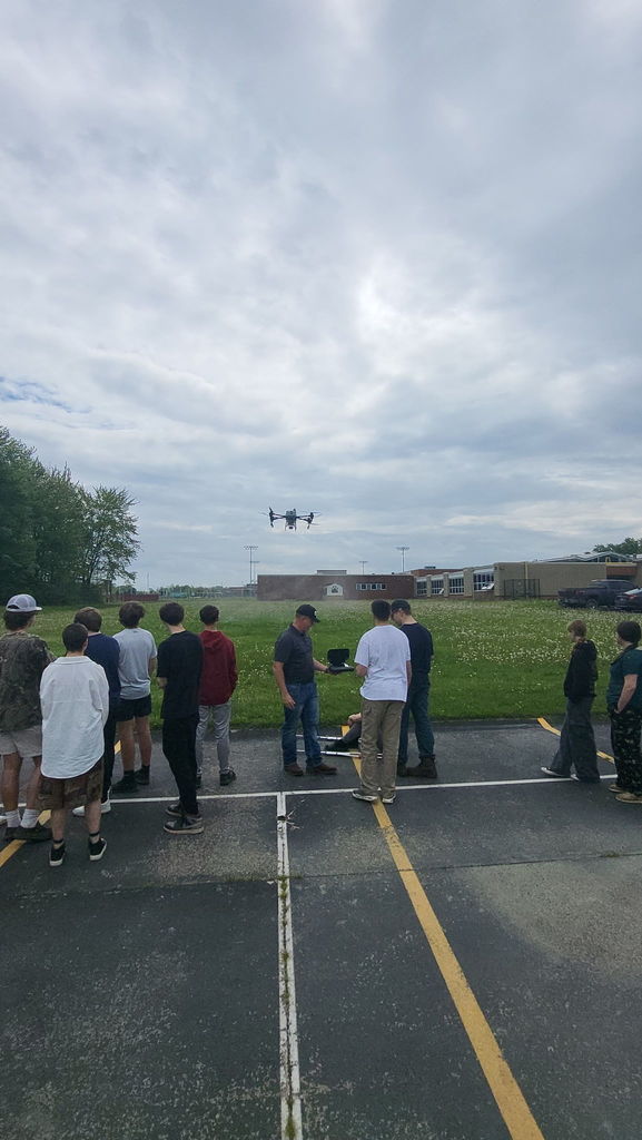 Drone flying was happening at ACE Academy this past month!
