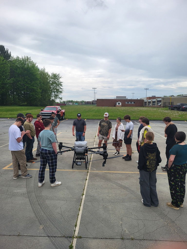 Drone flying was happening at ACE Academy this past month!