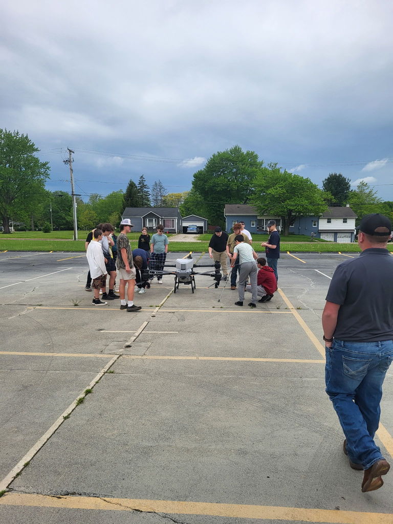 Drone flying was happening at ACE Academy this past month!