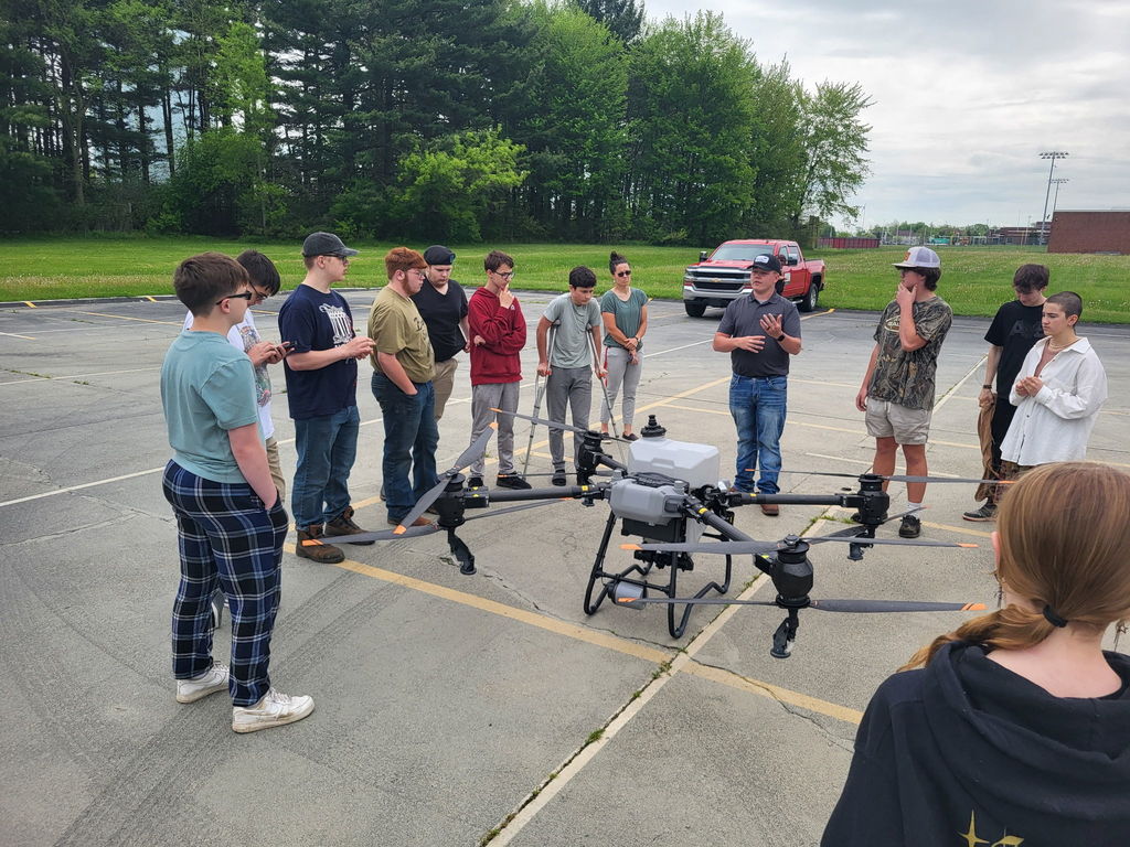Drone flying was happening at ACE Academy this past month!