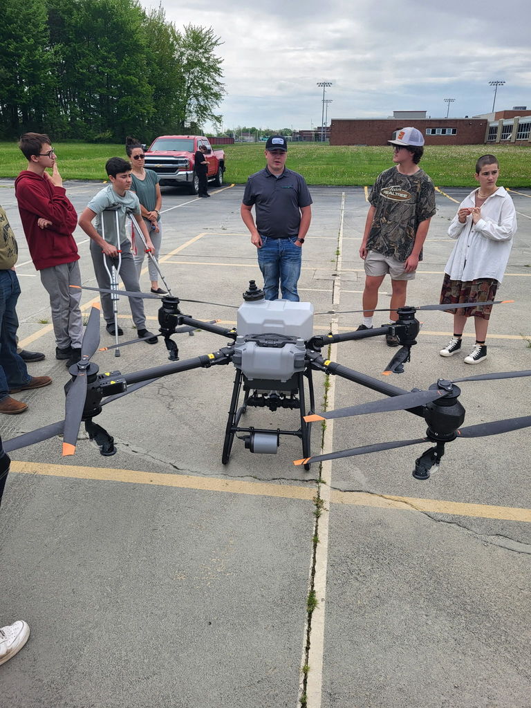 Drone flying was happening at ACE Academy this past month!