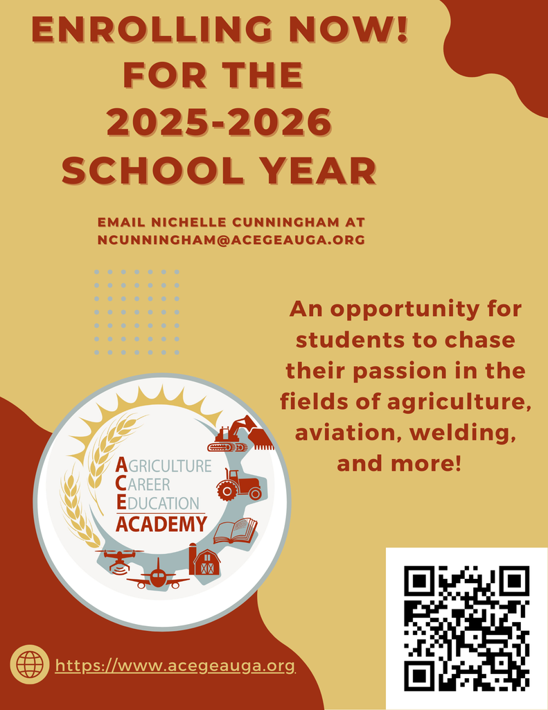 Enroll now at ACE Academy by emailing Mrs. Cunningham.