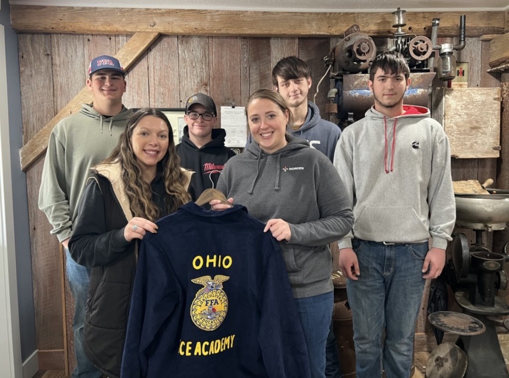 A few of our FFA members recently visited local sponsors and supporters to personally thank them for helping make our trips, experiences, and opportunities possible. - Nordson Corp