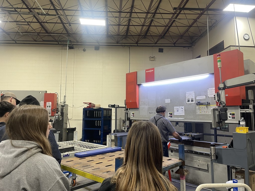 Students from ACE Academy recently toured Norden Manufacturing to learn more about the company, its day-to-day operations, and the variety of career opportunities available to employees.