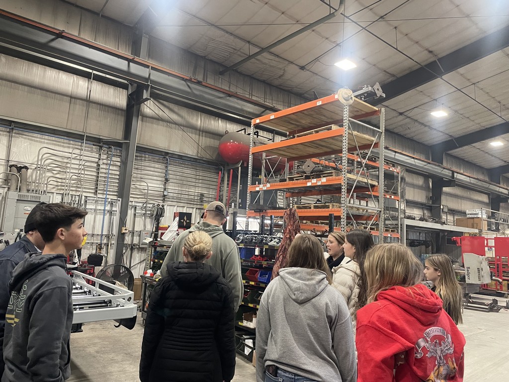 Students from ACE Academy recently toured Norden Manufacturing to learn more about the company, its day-to-day operations, and the variety of career opportunities available to employees.