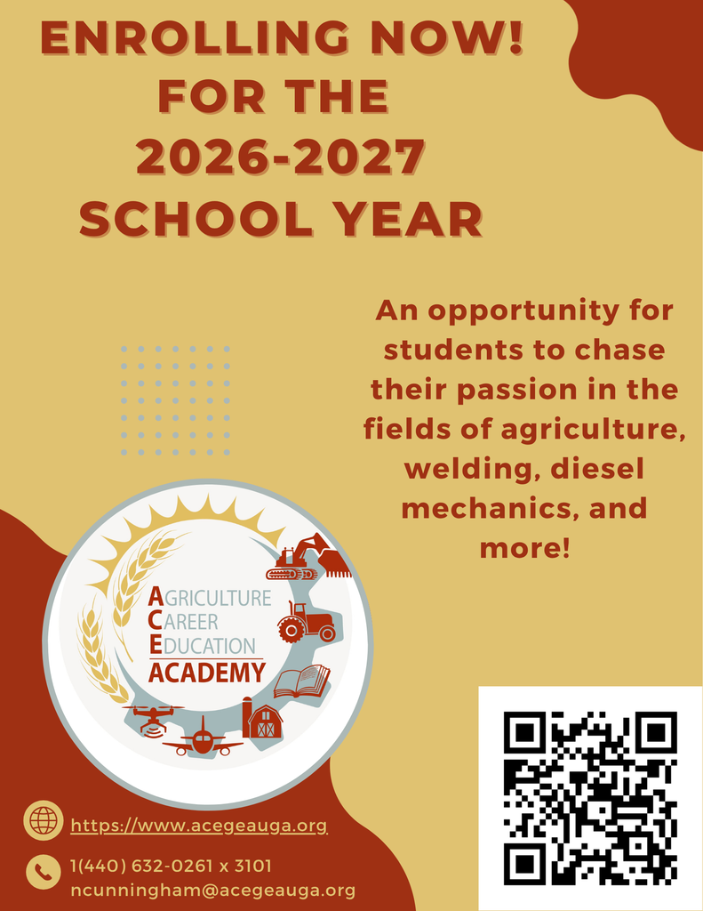 Enroll now at ACE Academy for the 2026-2027 school year! 