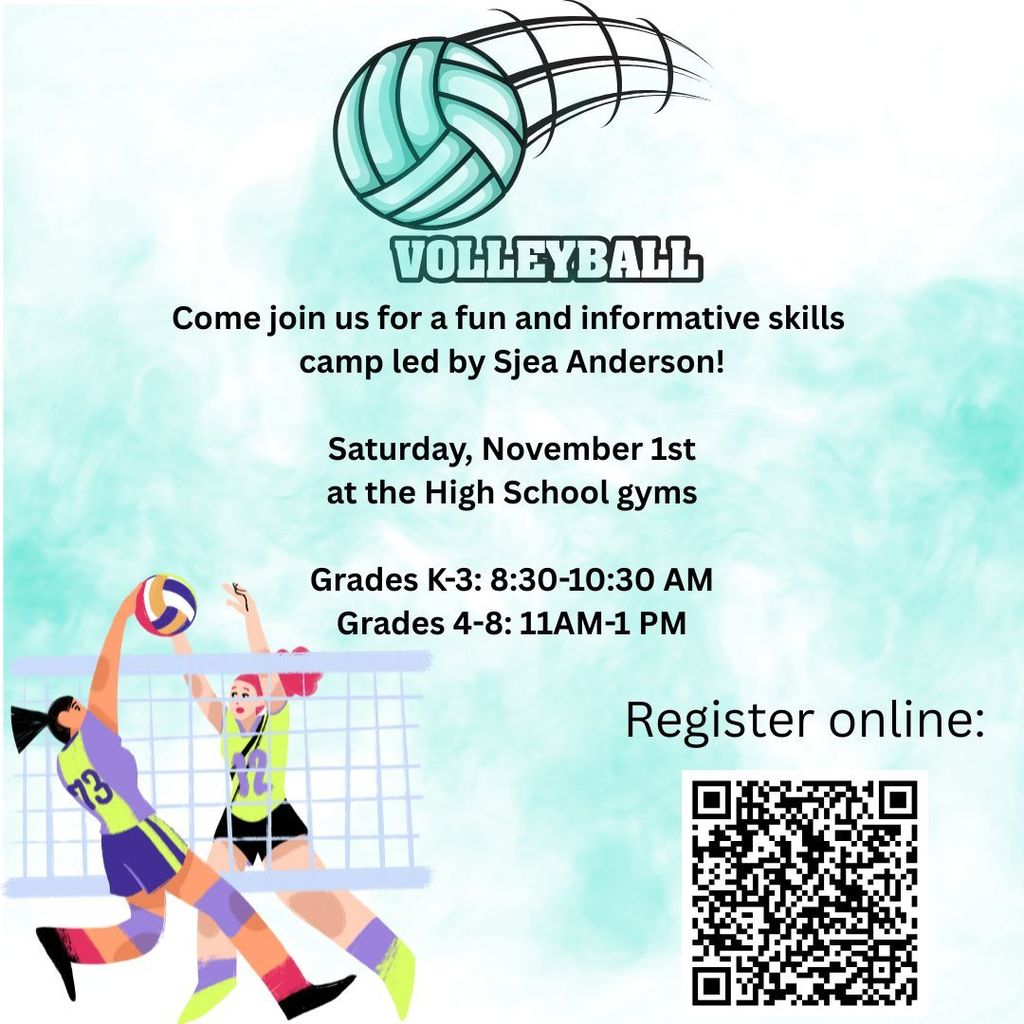 Coached by Sjea Anderson, former D1 beach volleyball player at Cal Poly for Coach Todd Rogers (men’s beach volleyball gold Olympian), kids will learn the skills and rules of volleyball. Players will be separated by age at the camp so that they’re with similar skill levels. The goal is to learn and practice correct form with drills and games.
