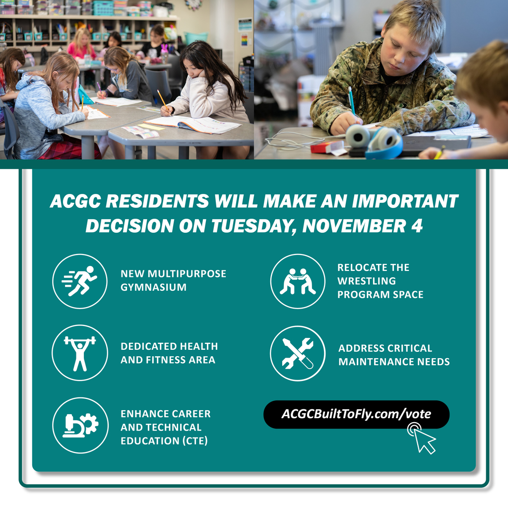 Residents will make an important decision on Tuesday, November 4. Visit ACGCBuiltToFly.com to learn more. 