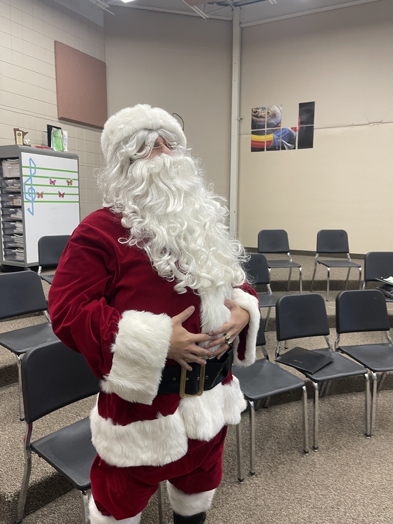 Choir Concert starts at 7PM. Come early to visit with Santa!