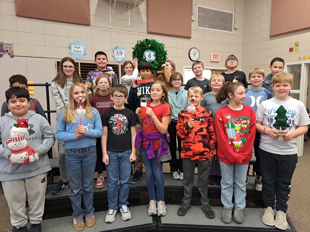 The 5th Graders invite you to come to their very first Choir Concert Tonight at 7PM in Grove City!