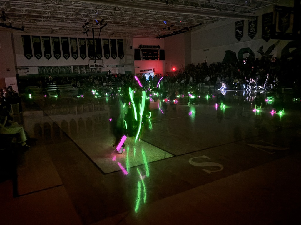 Glow stick dance