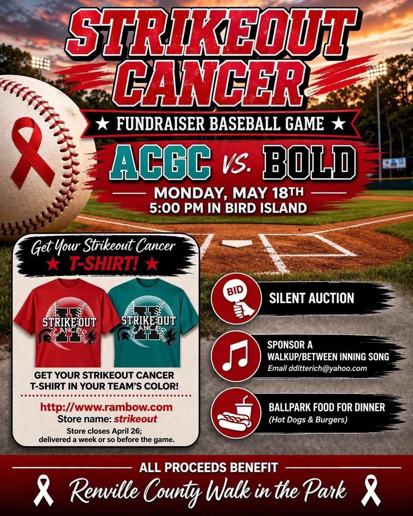 Strikeout Cancer Flyer