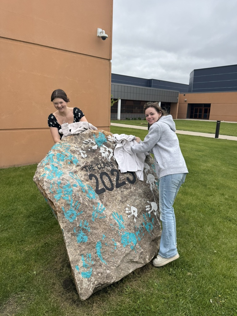 Cleaning the rock!