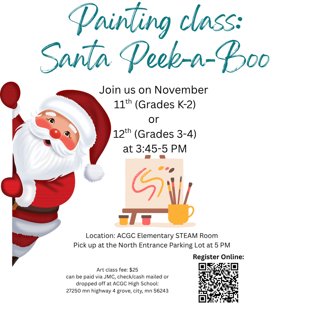 Santa Painting Class!