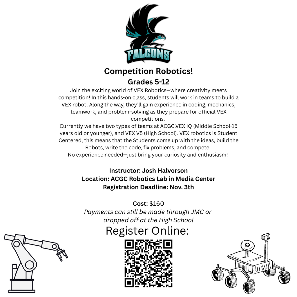 Competition Robotics Grades 5–12