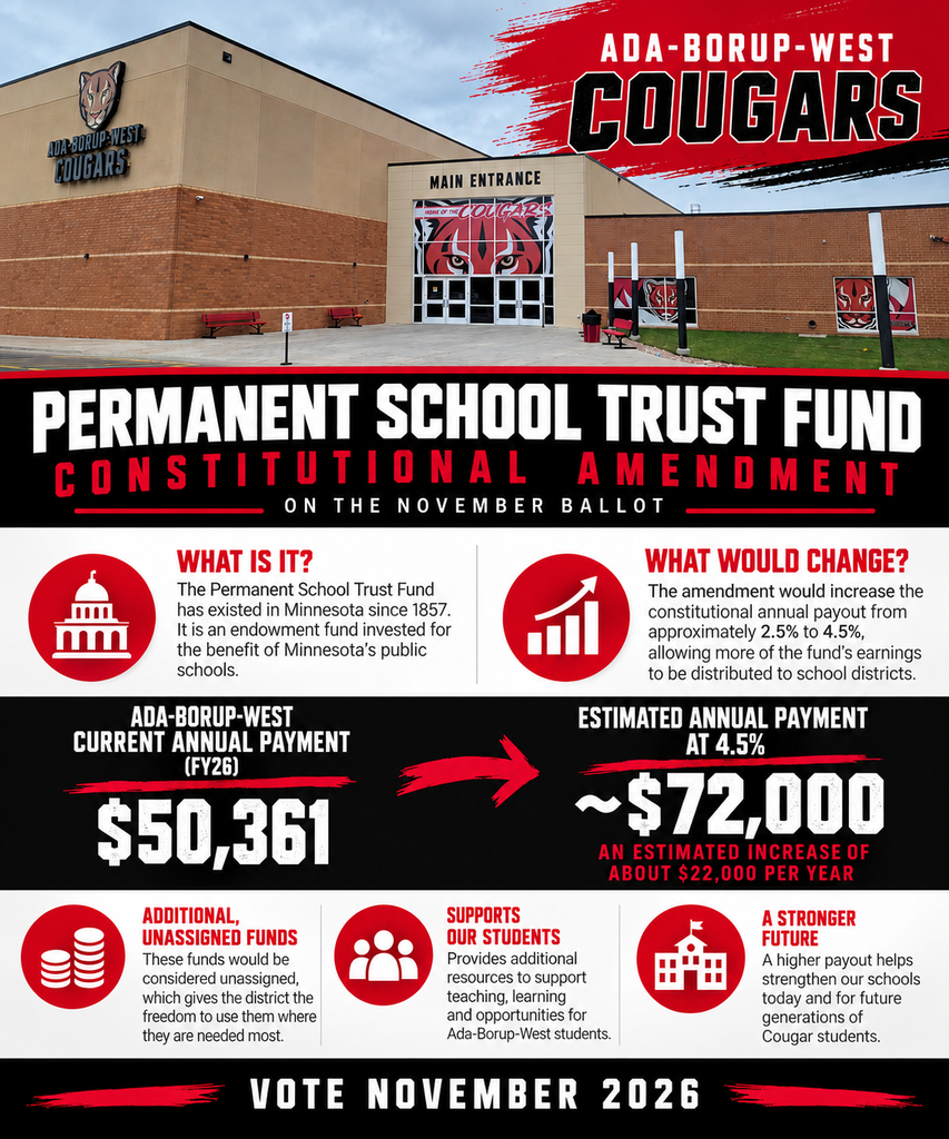 Permanent School Fund Vote Flyer
