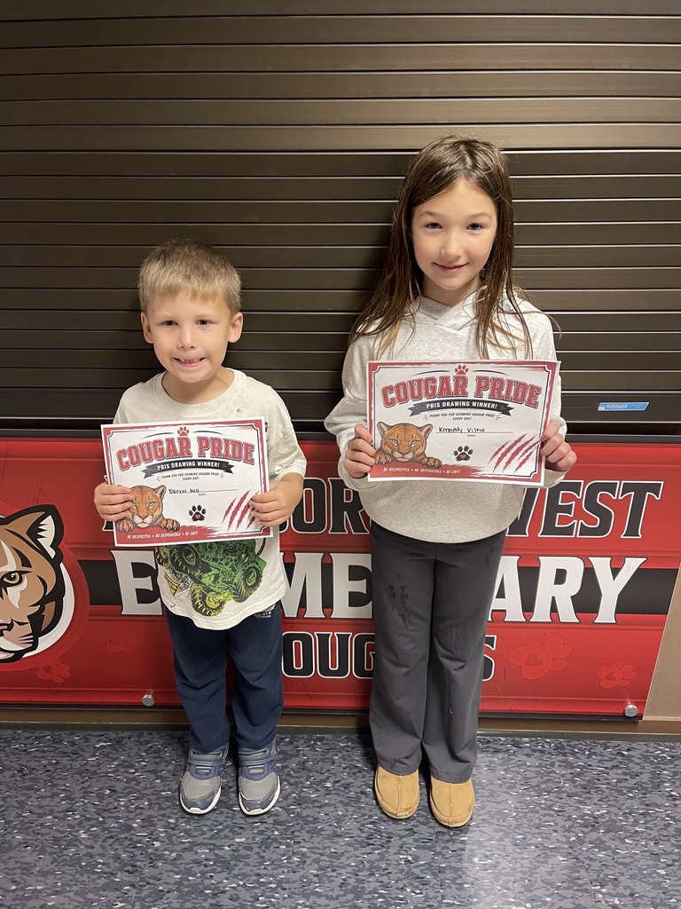 Cougar Pride Winners