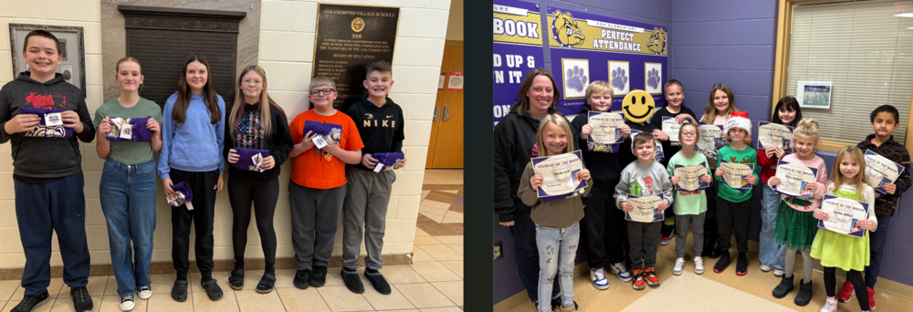 December Bulldog of the Month group photo