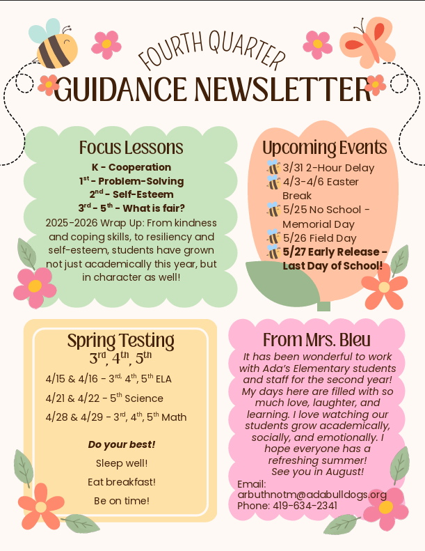 Fourth Quarter Guidance Newsletter