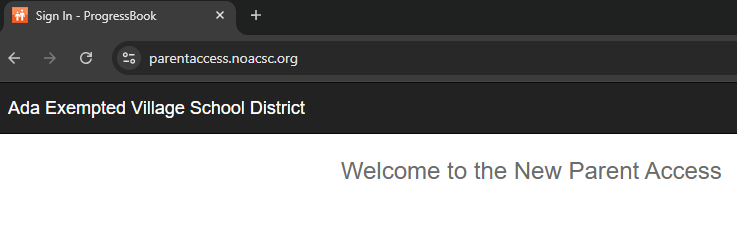 Sign In Progressbook