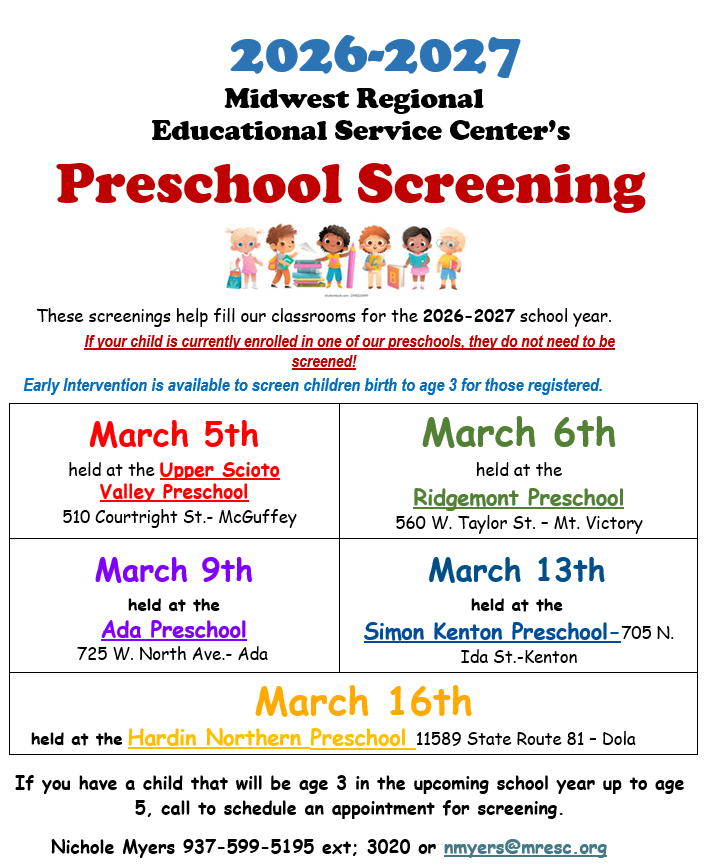 Preschool Screening