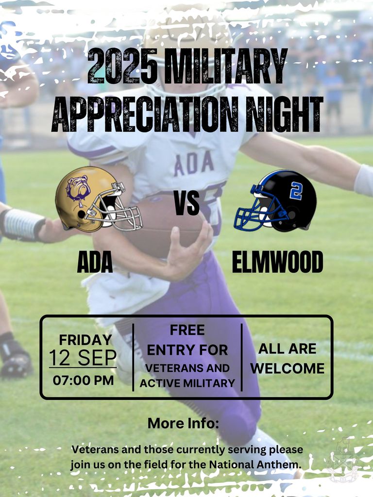 Sept. 12 Ada Football
