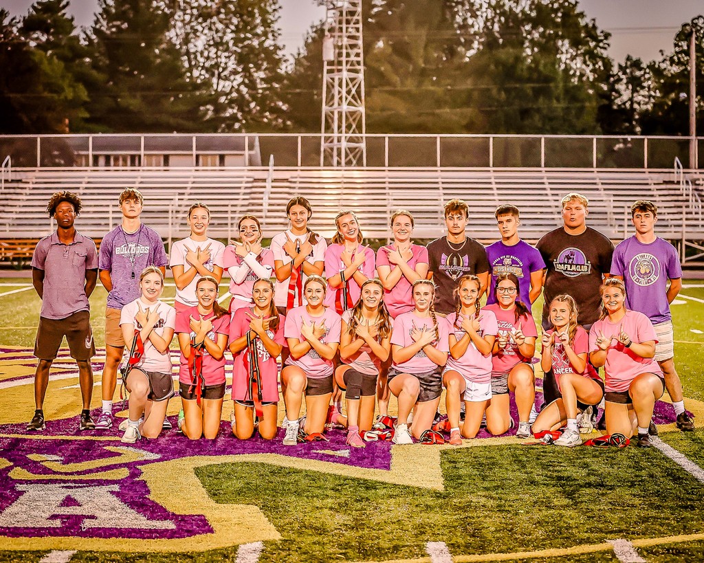Ada High School 2024 Powder Puff Team