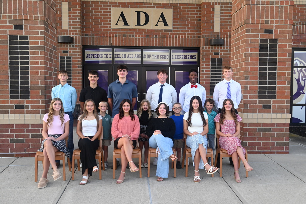 2025 Ada High School Homecoming Court
