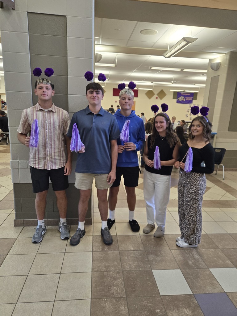 Pictured is the winning team: Carson Conley, TJ Griffith, Blake Zoladz, Sophie Fleming, and Taliana Parker.