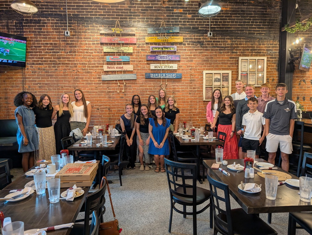 High School Yearbook Staff photo at Tavern 101