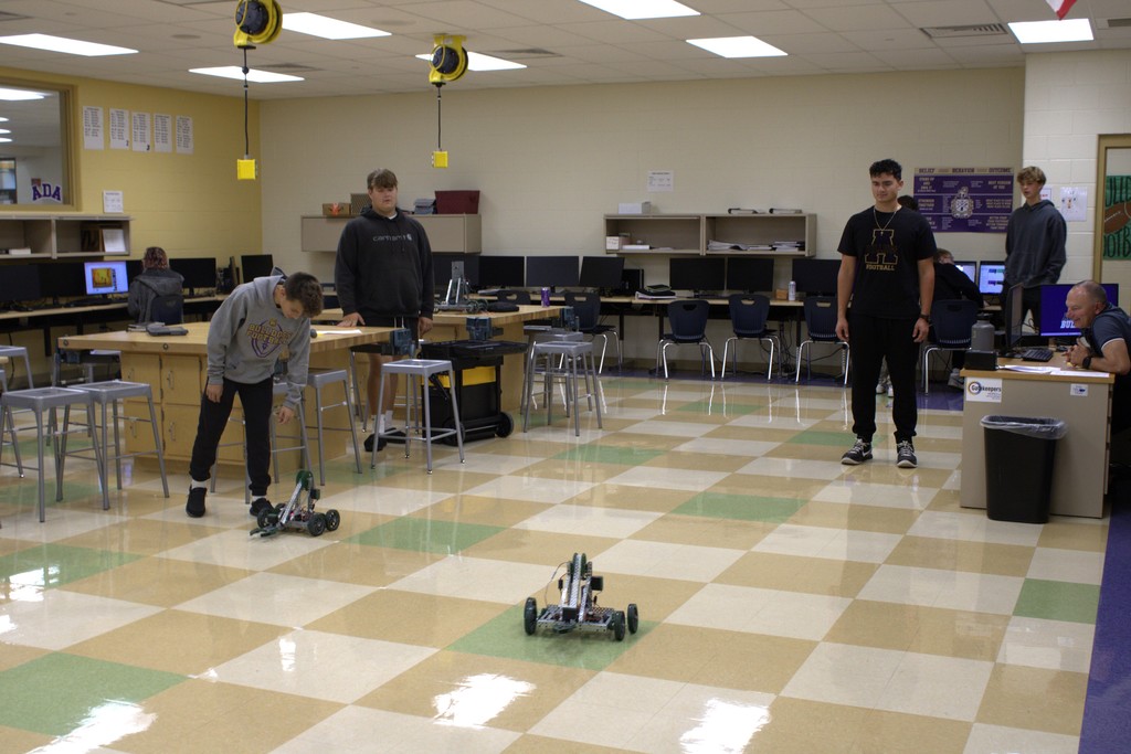 Mr. Acheson’s 1st period VEX Engineering Robotics students