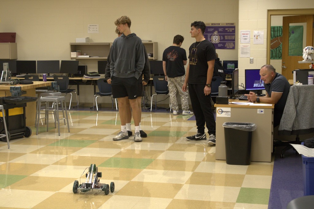Mr. Acheson’s 1st period VEX Engineering Robotics students