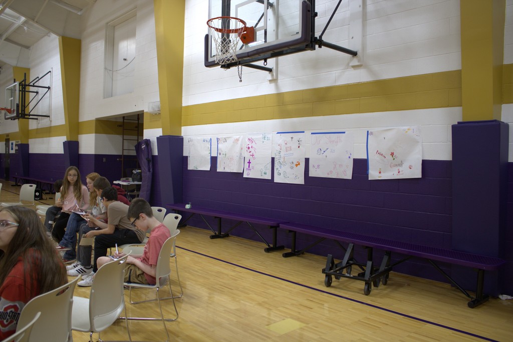 Students participating in Sources of Strength