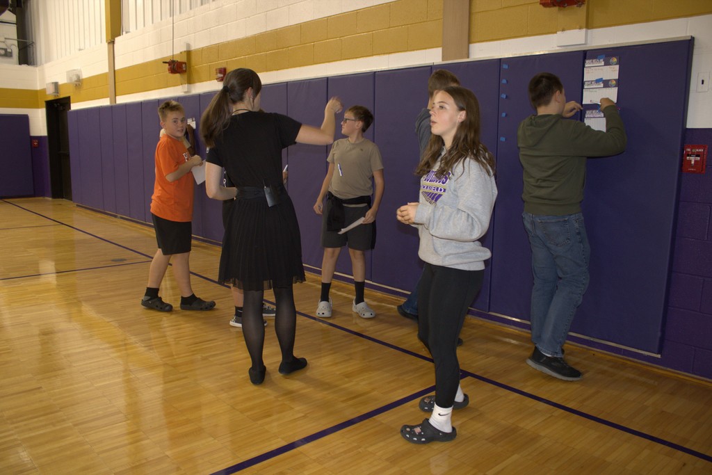 Students participating in Sources of Strength