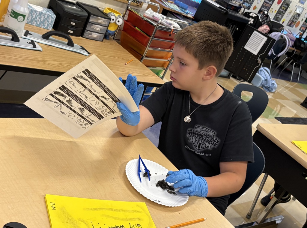 Fifth Grade Scientists at Work! Our fifth graders took learning to a new level as they explored owl diets and food chains through hands-on owl pellet dissections! Students carefully examined, identified, and classified bones to discover what their owls had eaten — turning curiosity into real scientific investigation.