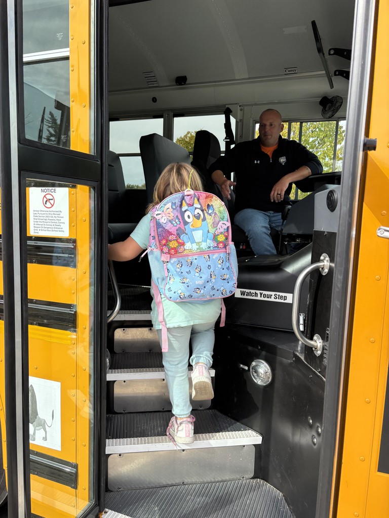 children boarding the bus