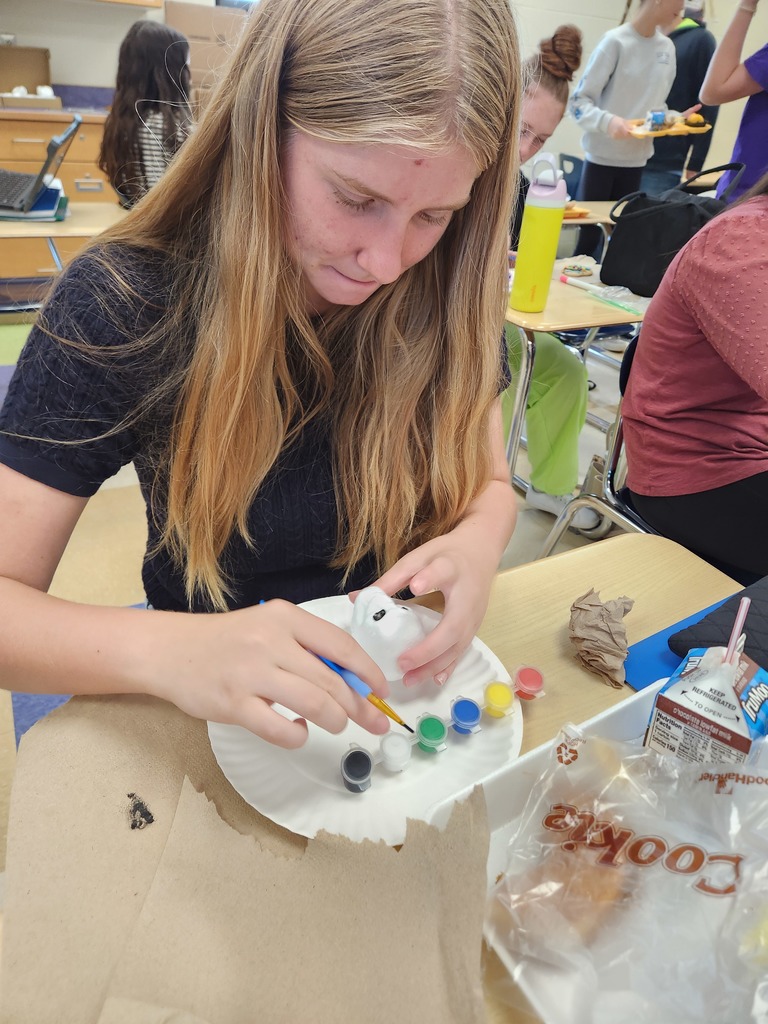 Ada High School’s Language Club gathered to learn about Día de los Muertos (Day of the Dead)