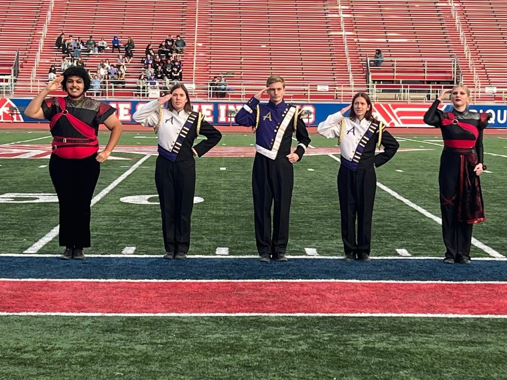 Ada High School Marching Band at State Finals