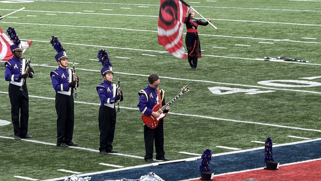 Ada High School Marching Band at State Finals