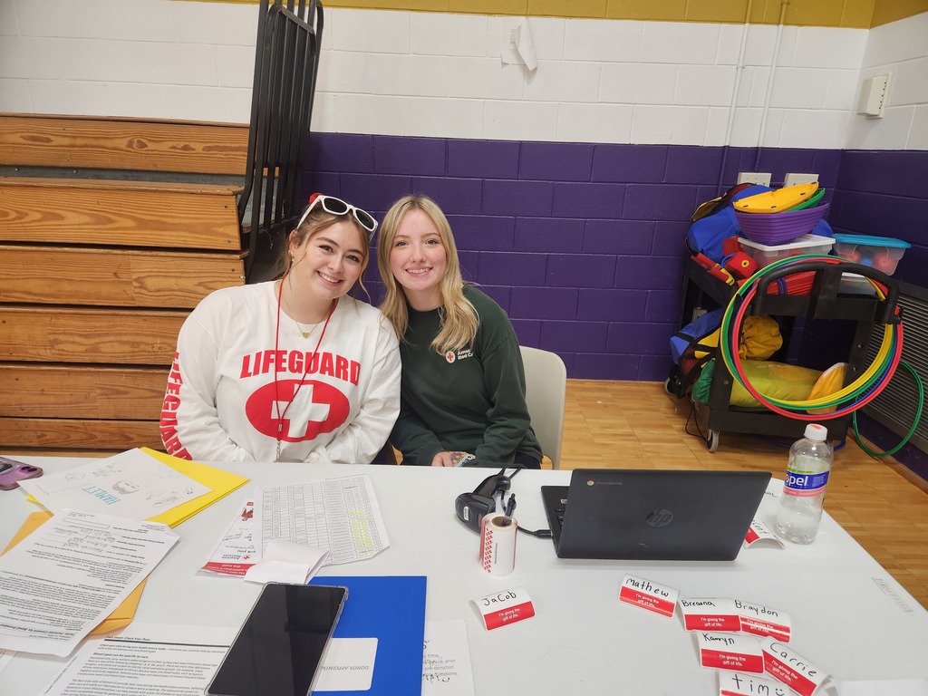 National Honor Society blood drive