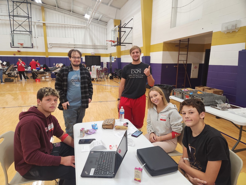 National Honor Society blood drive