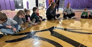 Our High School Strength Training classes spent time with Ada Preschool students last week — teaming up to lead a fun and active lesson!