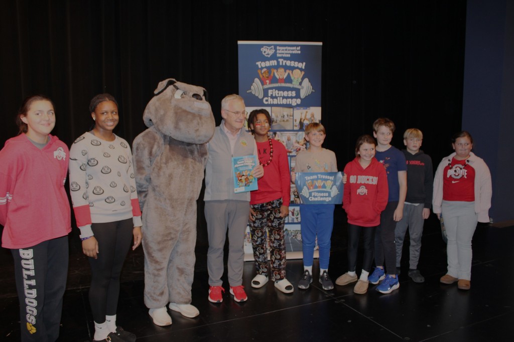 Team Tressel Visits Ada Schools