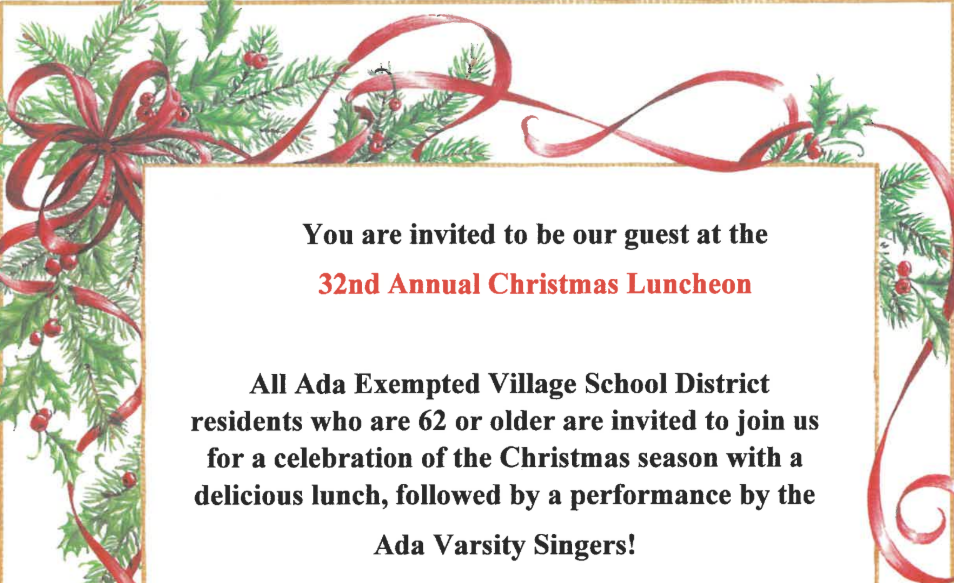 Ada Schools’ 32nd Annual Christmas Luncheon 