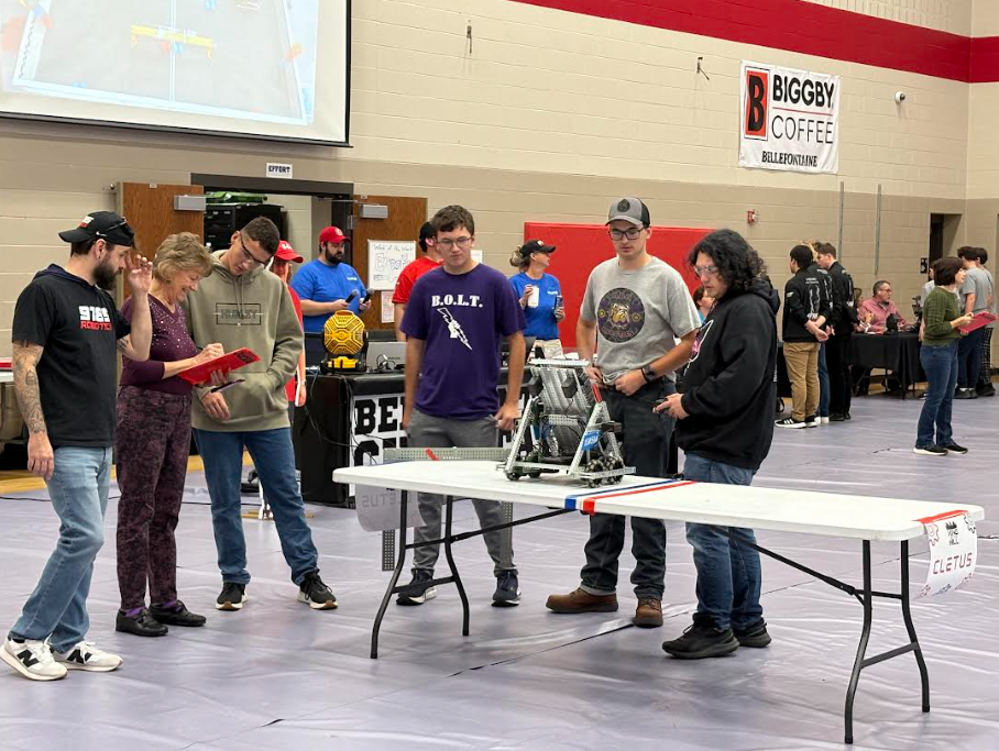 Ada Robotics team competed at Bellefontaine