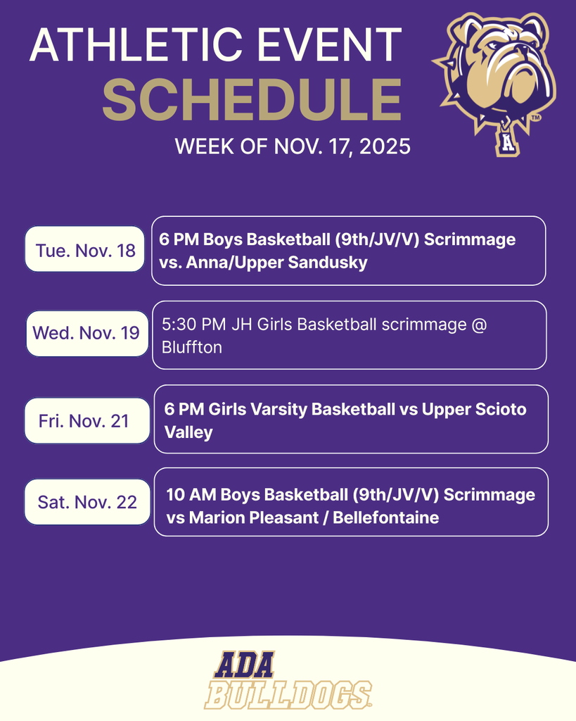 This Week in Bulldog Athletics - Nov. 17th. 