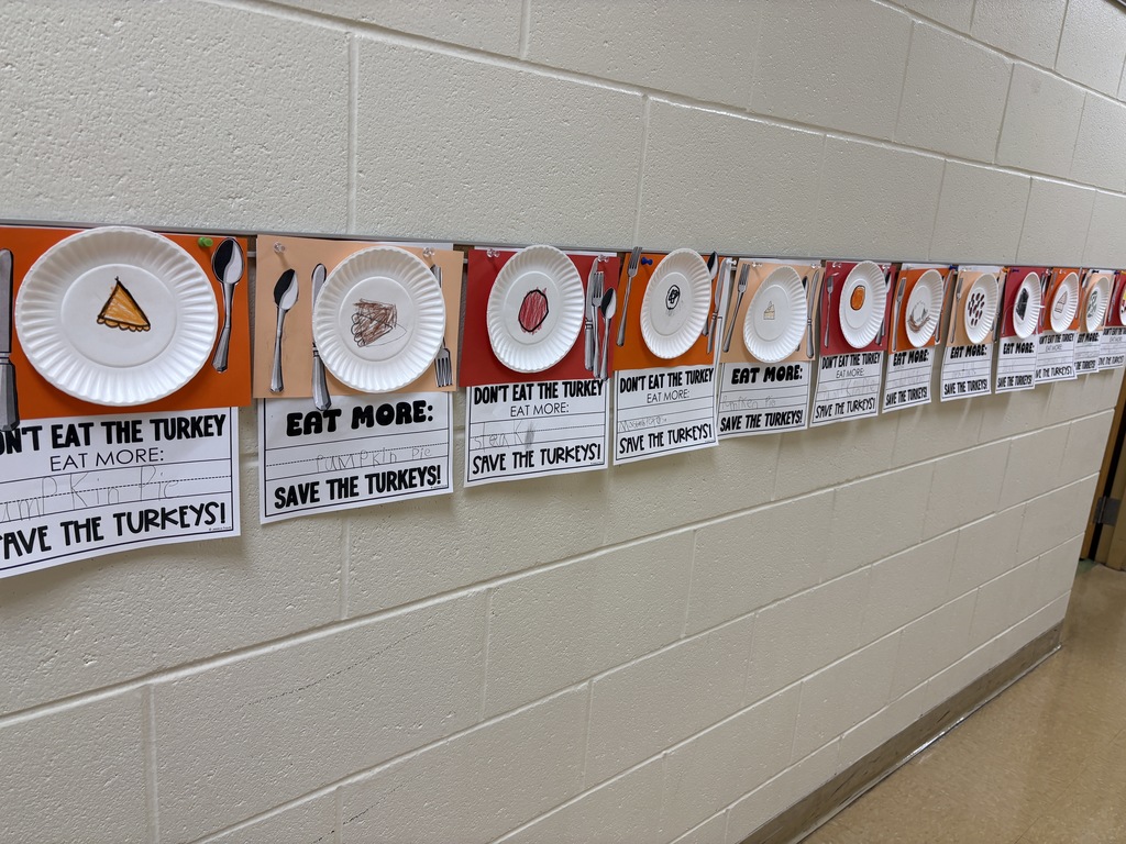 Save the turkeys plates