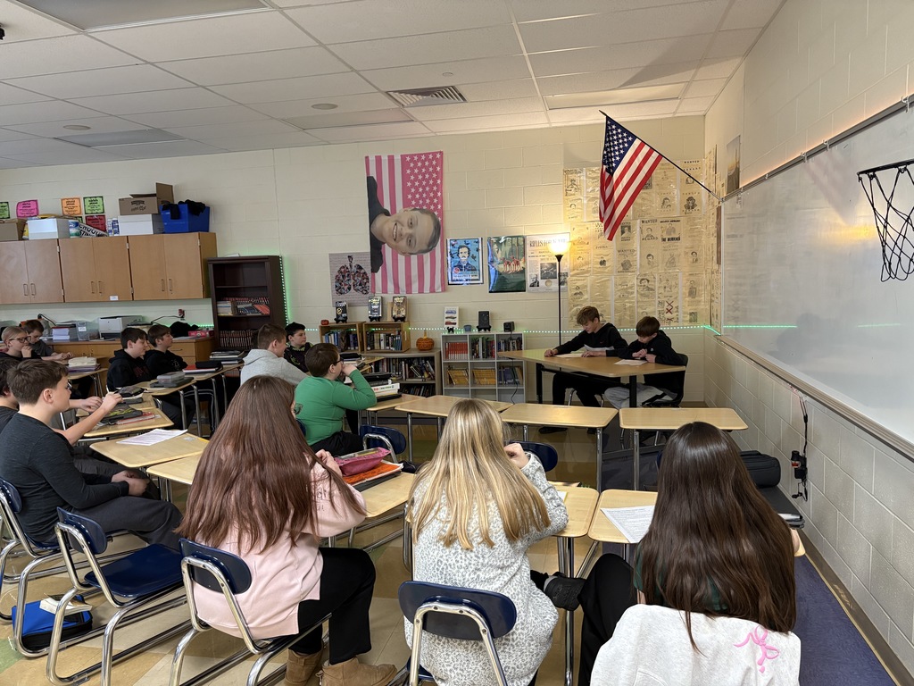 7th grade students podcast project