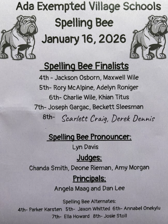 spelling bee participates 