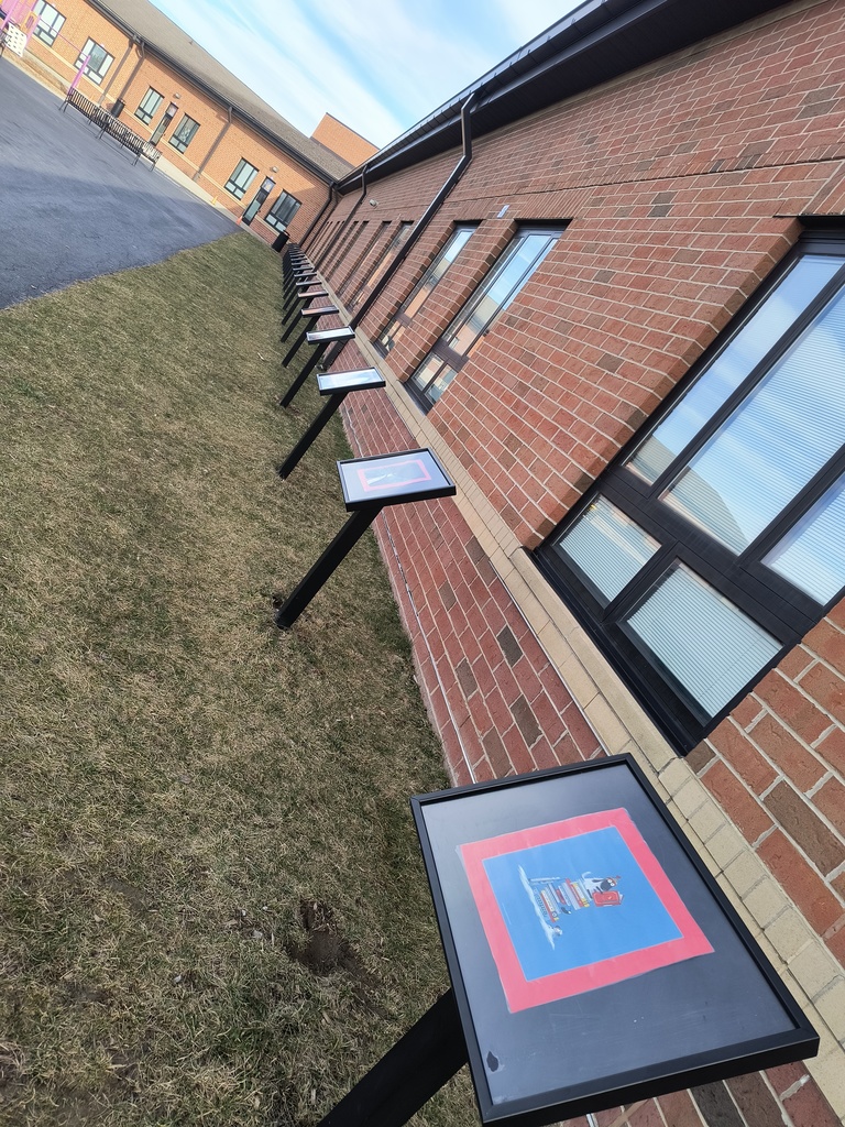 Storybook Walk at Ada Elementary Playgroud